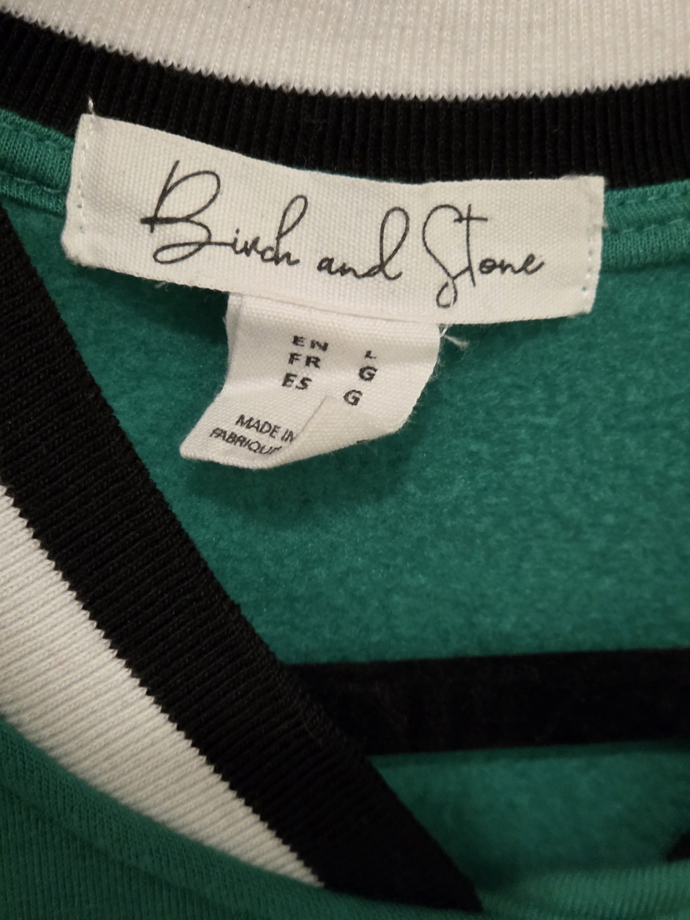 Brooklyn NY Green & Black Varsity Jacket - Picture 5 of 5